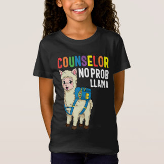 T-Shirt Conseiller non Prob Llama Premier jour de l'école