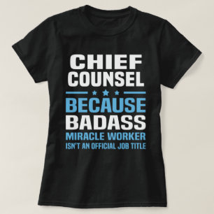 T-shirt Conseiller principal