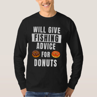 T-shirt Conseils de pêche pour l'engin de pêcheur de beign