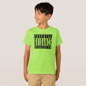 T-shirt Conseils parentaux Suggestions Funny Kids neon gre (Devant entier)