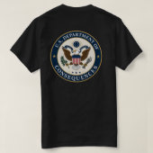 T-shirt Conséquences  (Design dos)