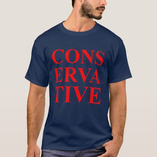 T-shirt conservateur (Devant)