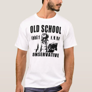 T-shirt conservateur de Jefferson de vieille écol