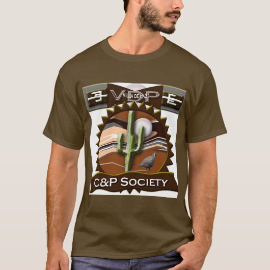T-shirt Conservation de la villa De Paz et société de (Devant)