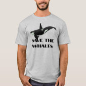 T-shirt Conservation de l'orque (Devant)