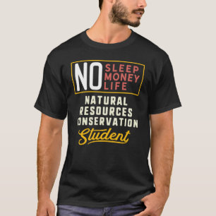 T-shirt Conservation des ressources naturelles Étudiant pr