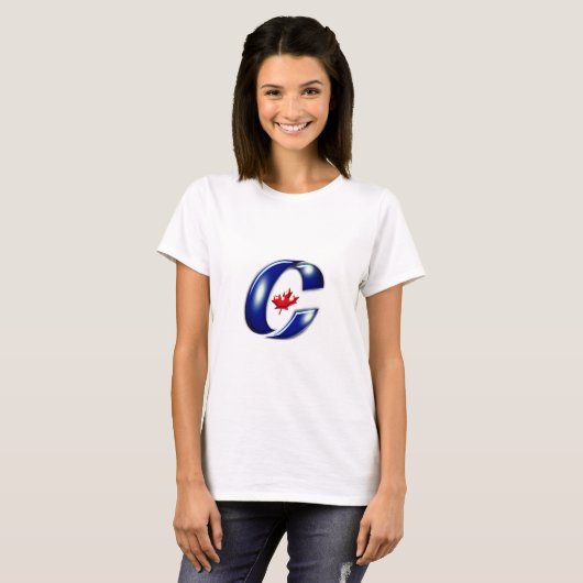 T-shirt Conservative Party of Canada Political Merchandise (Devant entier)