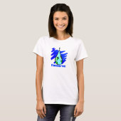 T-shirt Conserver Eau Terre goutte d'eau (Devant entier)
