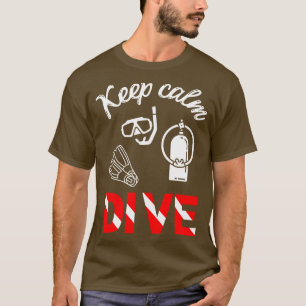 T-shirt Conserver la plongée sous-marine Plongée sous-mari