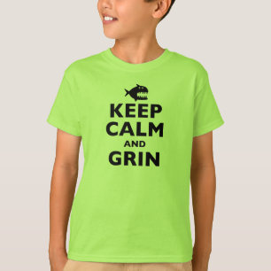 T-shirt Conserver le calme et le grain