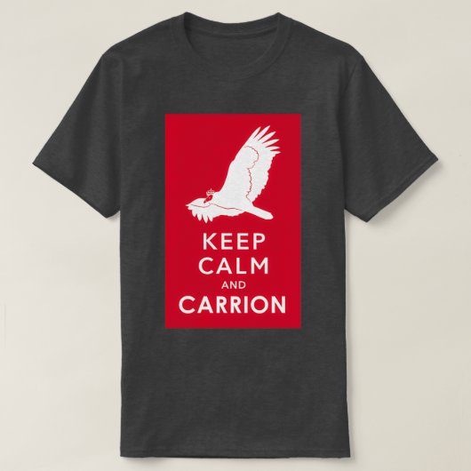 T-shirt Conserver le calme et le transport 2 (Design devant)