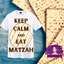 Conserver le calme et manger Matzah Funny Passover