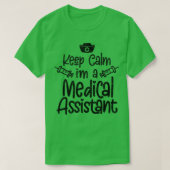 T-shirt Conserver Le Calme Ix27m Un Assistant Médicale 3 (Design devant)