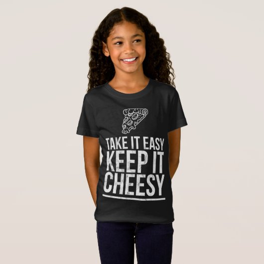 T-Shirt Conserver le fromage en toute simplicité - Fromage (Devant entier)