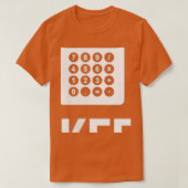T-shirt Conserver le jeu comptable comptable des factures  (Design devant)