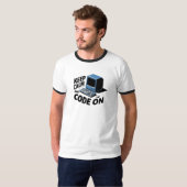 T-shirt Conserver le marquage et le code (Devant entier)