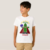 T-shirt Conserves au vinaigre drôles de superhéros de (Devant entier)