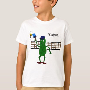 T-shirt Conserves au vinaigre jouant l'art de primitif de