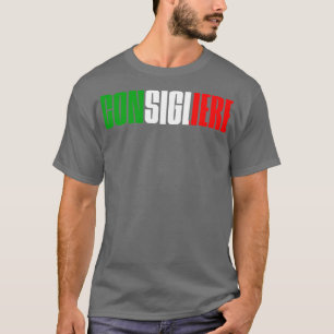 T-shirt Consigliere Idée cadeau Avocat Italien Américain