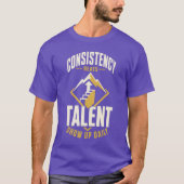 T-shirt Consistency Bat la matière première | Dar (Devant)