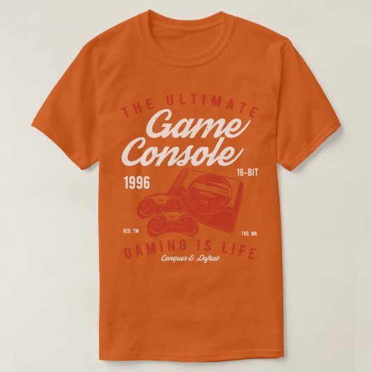 T-shirt Console de jeu (Design devant)
