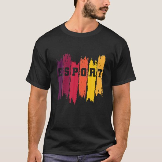 T-shirt Console de jeux vidéo E-Sport (Devant)