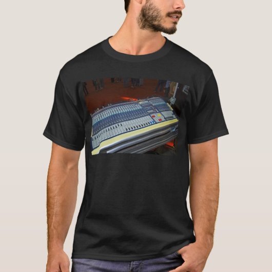 T-shirt console de mélange audio - panneau sain (Devant)