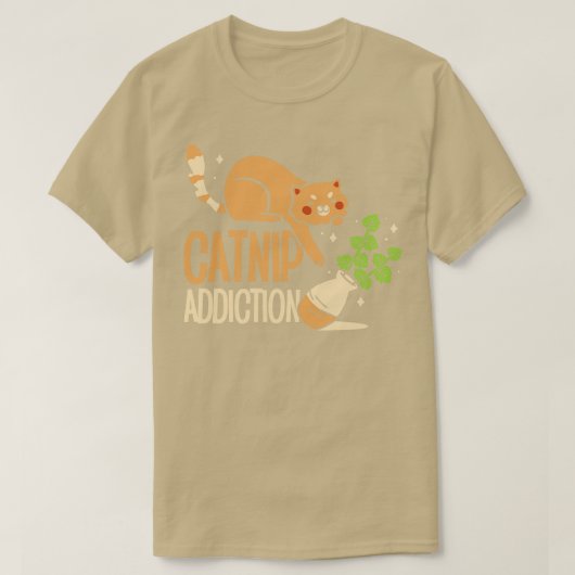 T-shirt Consommation Chat Propriétaire Animaux de compagni (Design devant)