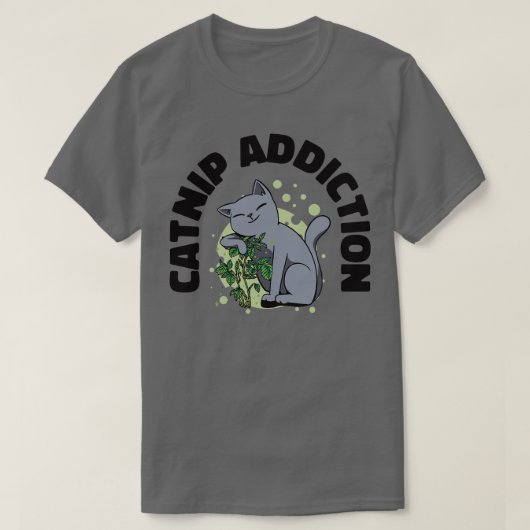 T-shirt Consommation Chat Propriétaire Animaux de compagni (Design devant)