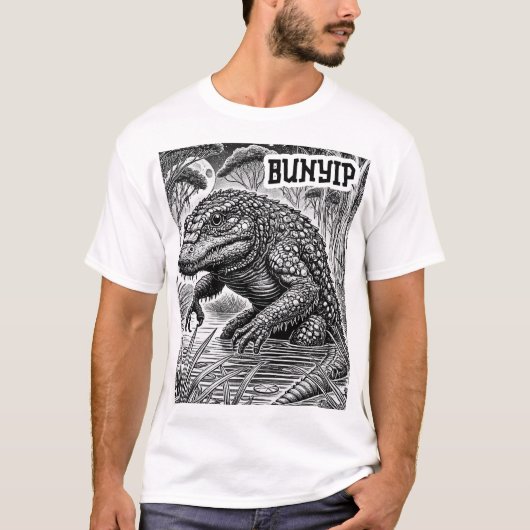 T-shirt Conspiration cryptée - Bunyip (Devant)