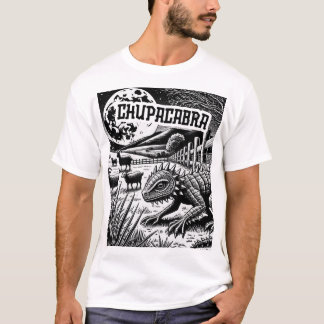 T-shirt Conspiration cryptée - Chupacabra