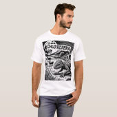 T-shirt Conspiration cryptée - Chupacabra (Devant entier)