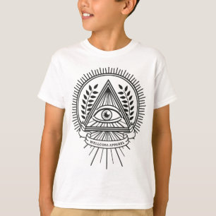 T-shirt Conspiration d'Illuminati d'habillement de