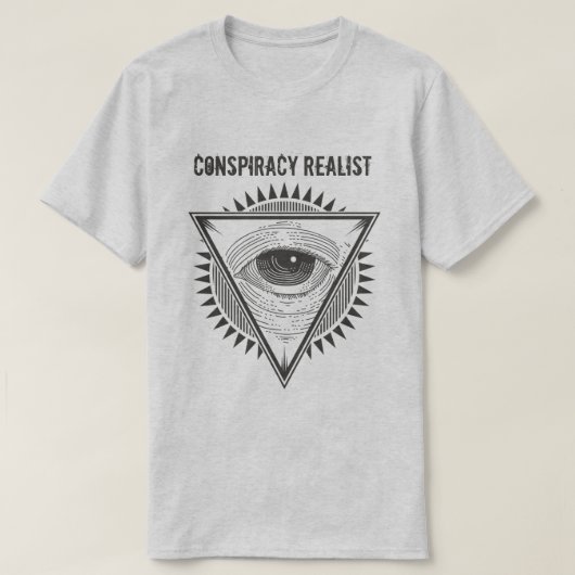 T-shirt Conspiration réaliste (Design devant)