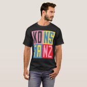 T-shirt Constance villes conception ami (Devant entier)