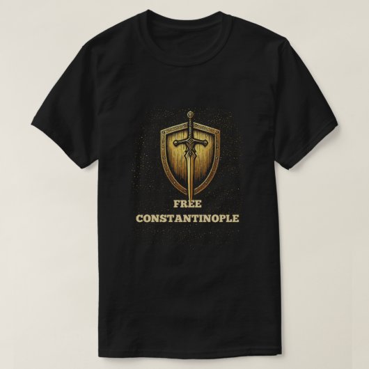 T-shirt Constantinople libre (Design devant)