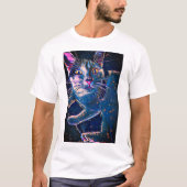 T-shirt Constellation de chat (Devant)