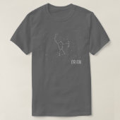 T-shirt Constellation d'Orion (Design devant)
