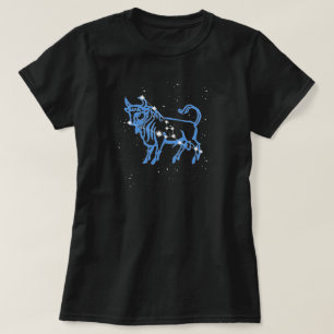 T-shirt Constellation du Taureau et signe du zodiaque avec