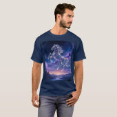T-shirt Constellation du Vaillant Cheval (Devant entier)