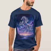 T-shirt Constellation du Vaillant Cheval (Devant)