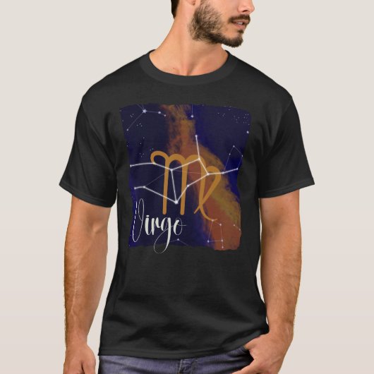 T-shirt Constellation du virus Zodiaque (Devant)