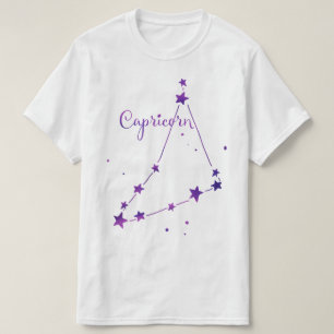 T-shirt constellation du zodiaque Capricorne