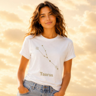 T-shirt Constellation du zodiaque Taureau