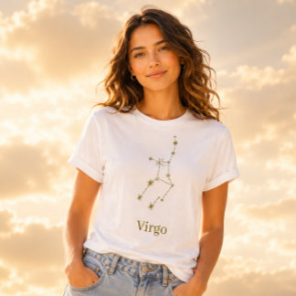T-shirt Constellation du zodiaque Vierge