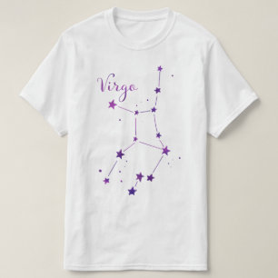 T-shirt constellation du zodiaque Vierge