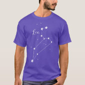 T-shirt Constellation Leo Zodiac (Devant)