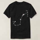T-shirt Constellation Scorpio Scorpion (Design devant)