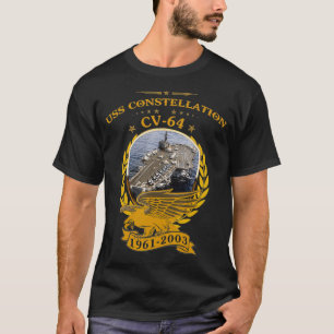 T-shirt Constellation USS (CV64) 