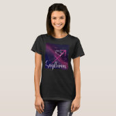 T-shirt Constellation zodiaque de Sagittaire (Devant entier)